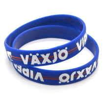 Customized design silicone sport even wrist bands embossed logo for men